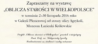OBLICZA STAROŚCI W WIELKOPOLSCE