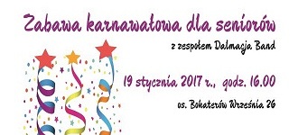 Zabawa karnawałowa dla seniorów 
